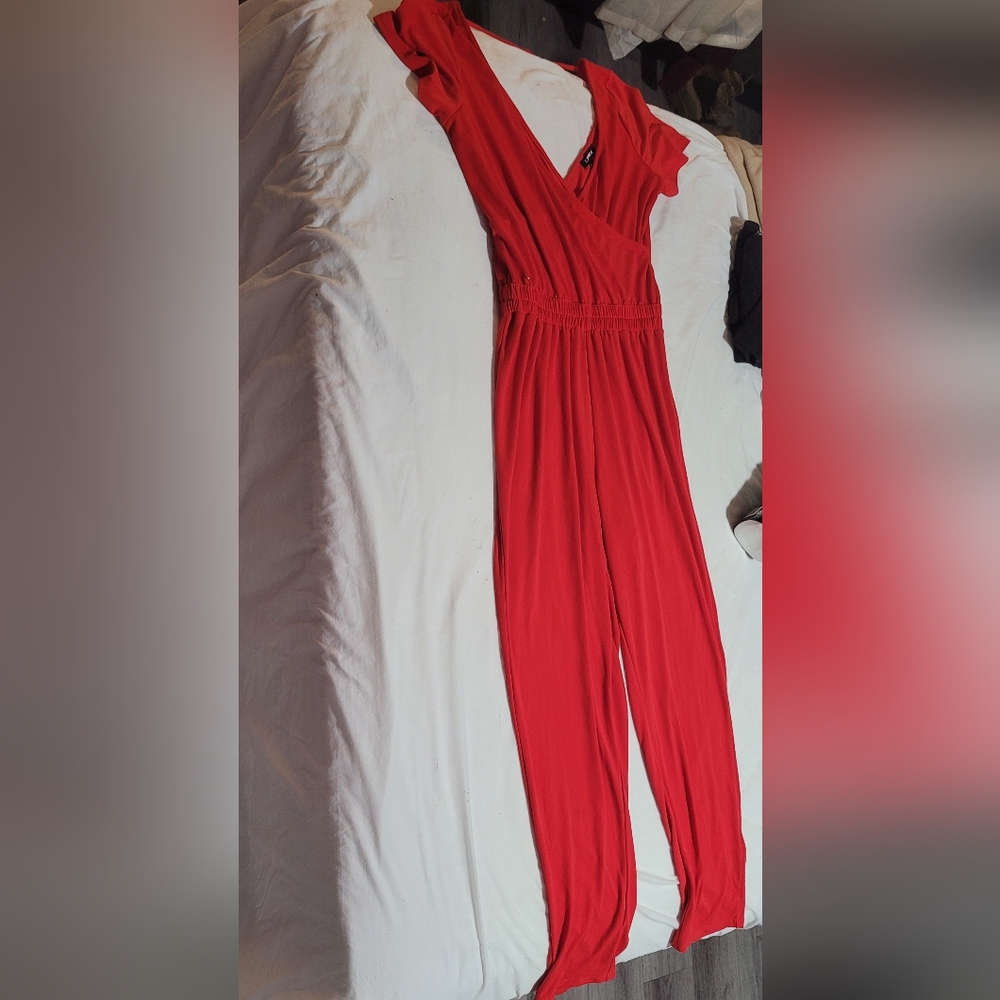 Express Vibrant Red Women's Joggers